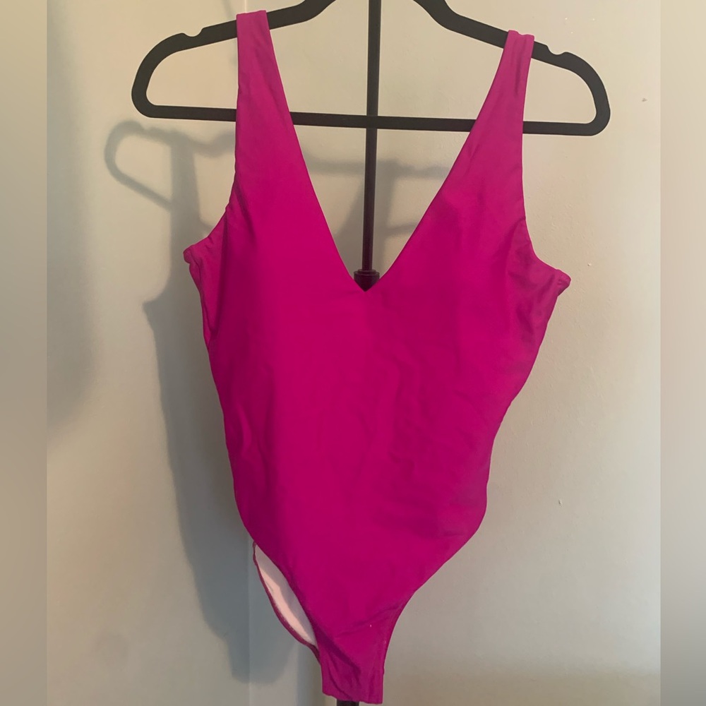 Fuscia Summersalt one- piece- size 8